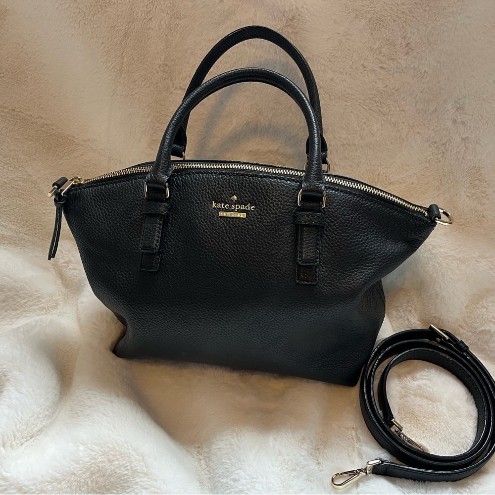 Kate Spade Black Leather Bag